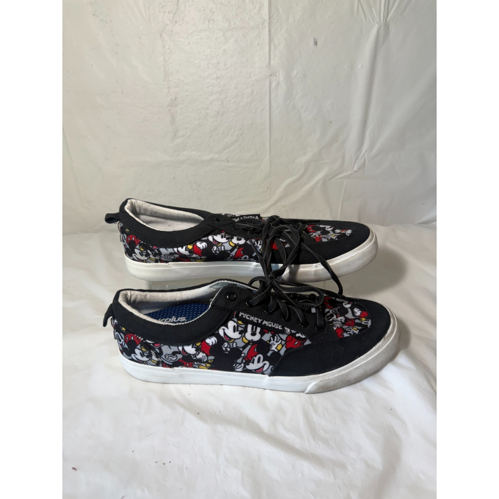 Ground Up Disney Mickey Mouse Men's Lace-Up Skate Shoes Sneakers Size 11